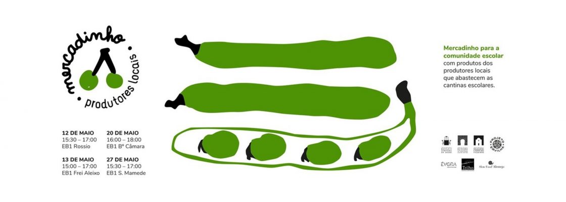 Mercadinho de Produtores Locais Eborenses para a Comunidade Escolar