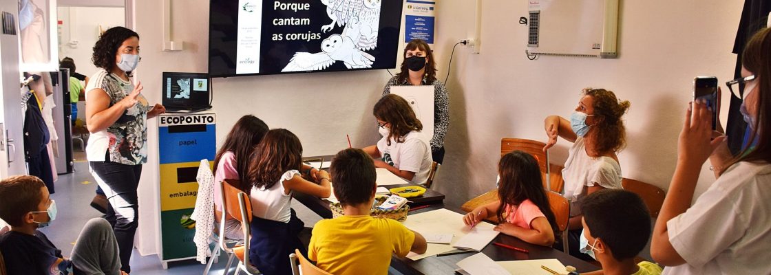 Nucleo Museológico do Alto de S. Bento acolheu oficina pedagógica sobre aves