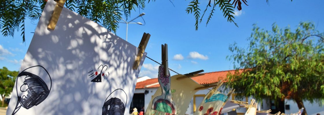 Portadores de Arte apresentou trabalhos feitos com a população em Nª Sª de Guadalupe