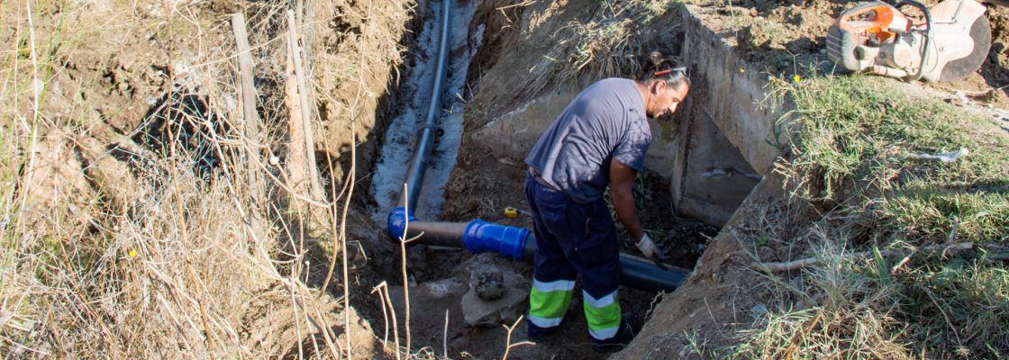 Substituição da Conduta de Abastecimento de Água a S. Manços