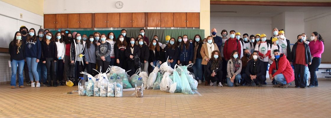 Ação de Limpeza na Ecopista de Évora juntou escolas e instituições
