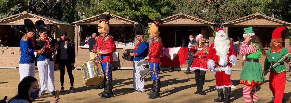Jardim de Natal já decorre com muita animação no Jardim Público de Évora