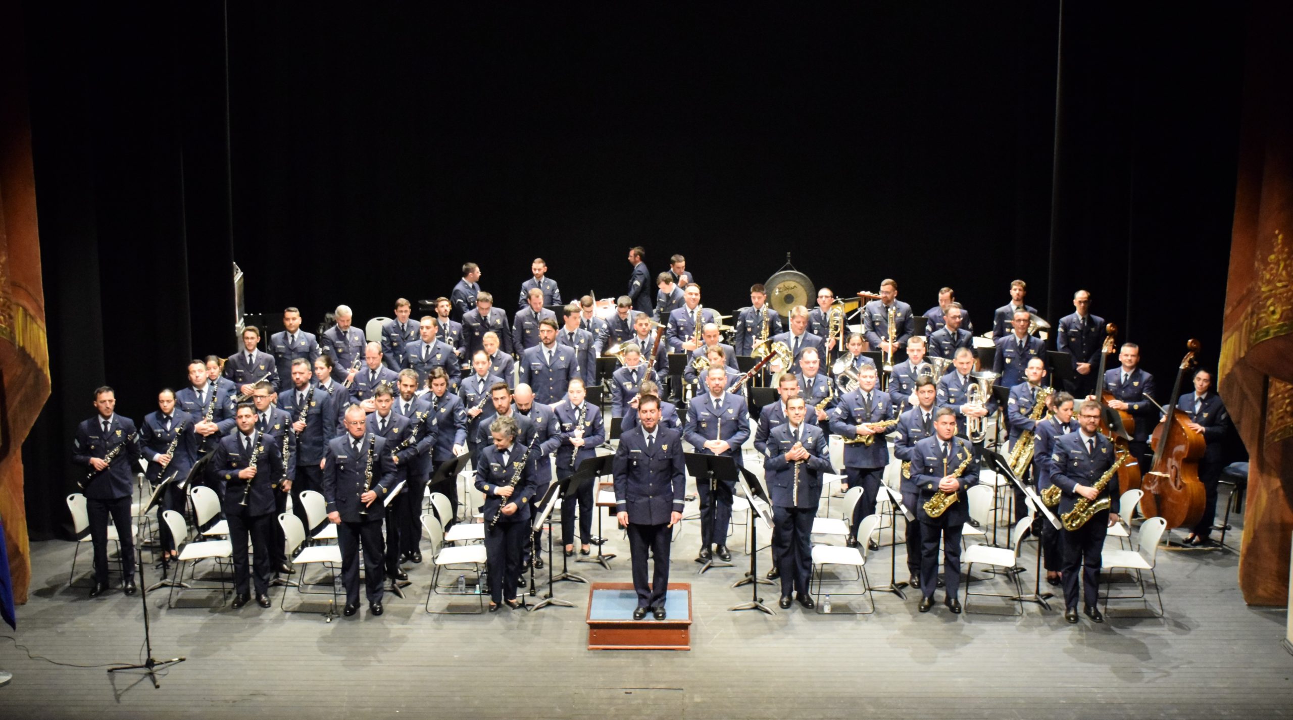 (Português) Concerto da Banda da Força Aérea Portuguesa no Teatro Garcia de Resende marcou comemorações do Centenário da Travessia Aérea do Atlântico Sul