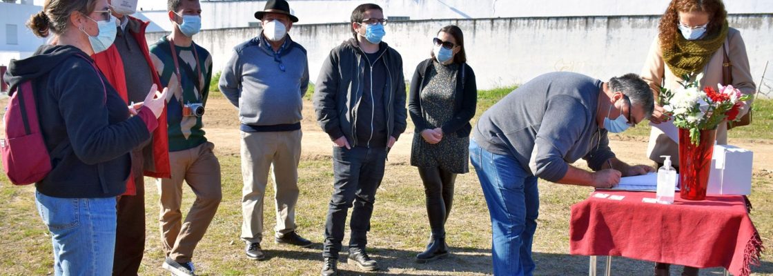 No âmbito do Programa Bairros Saudáveis  Câmara de Évora cedeu terreno para criação do “E...