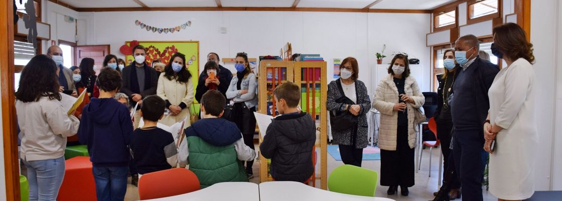 Rede de Bibliotecas Escolares inaugurou nova Biblioteca Escolar do Frei Aleixo
