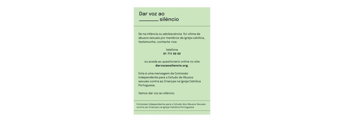 DAR VOZ AO SILÊNCIO