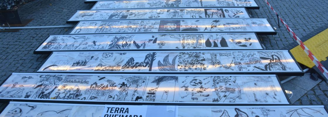 Artes à Escola: instalação TERRA QUEIMADA, de Gabriel Seixas, alerta para consequências das a...