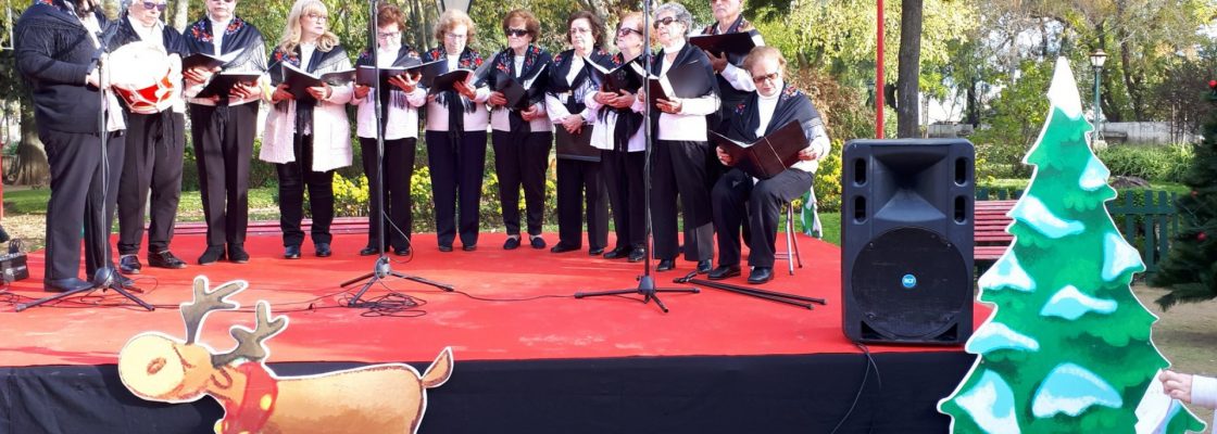 Centro de Convívio da CME actuou no “Jardim de Natal”