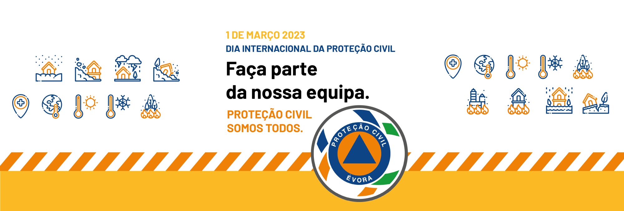 1 de Março 2023 | Dia Internacional da Proteção Civil