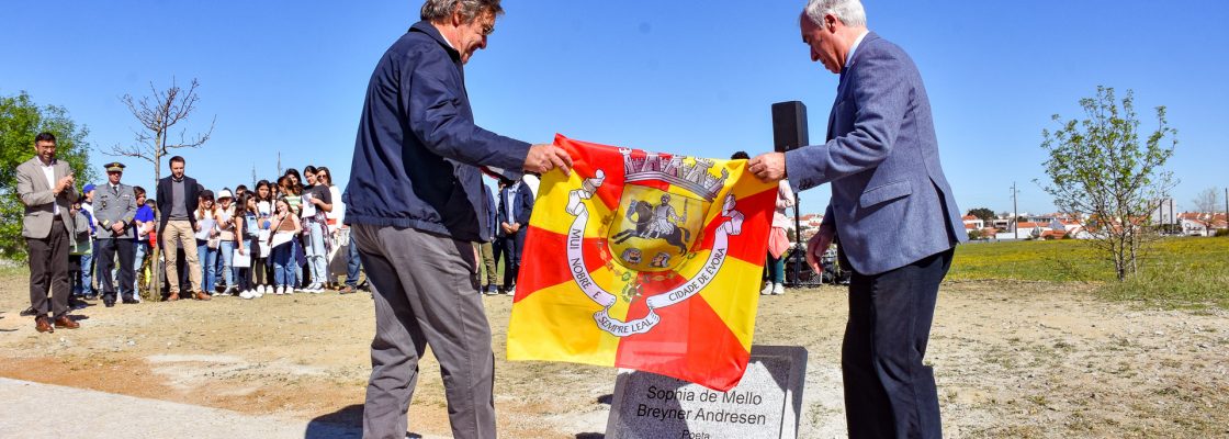 INAUGURADA EM ÉVORA AVENIDA SOPHIA DE MELLO BREYNER ANDRESEN