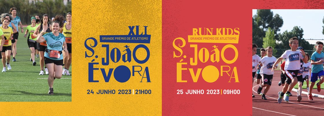 Dia 24 de junho, XLI Grande Prémio de S. João de Atletismo com inscrições abertas
