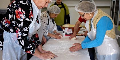 Utentes do Centro do Convívio da CME recordaram “Ciclo do Pão” no Alto de S. Bento