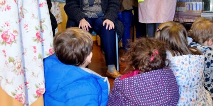 Estafeta dos Contos anima seniores e juniores no Centro de Convívio da CME