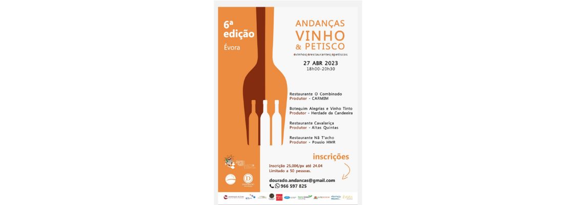 Arquivado: Andanças Vinho & Petisco | 4 vinhos, 4 petiscos, 4 restaurantes