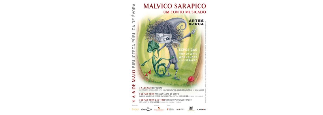Arquivado: Hora do conto e workshop de ilustração: Malvico Sarapico