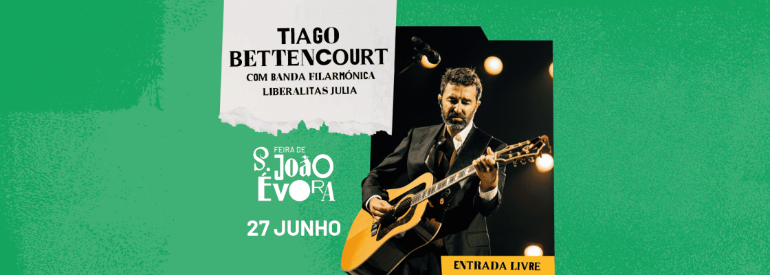 Arquivado: Tiago Bettencourt c/ Banda Filarmónica Liberalitas Julia | Feira de S. João 2023 ...