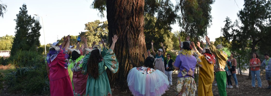 Espetáculo EUCALIPTO GIGANTE junta artistas profissionais e pessoas com deficiência mental