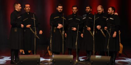 Canto Polifónico Georgiano do Iberi Choir surpreendeu no Imaterial