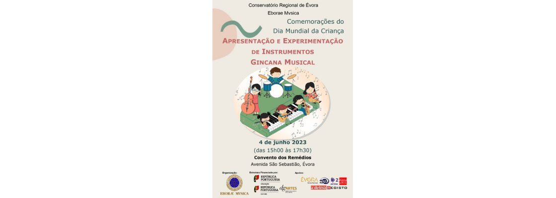 Arquivado: Comemorações do Dia Mundial da Criança no Eborae Música