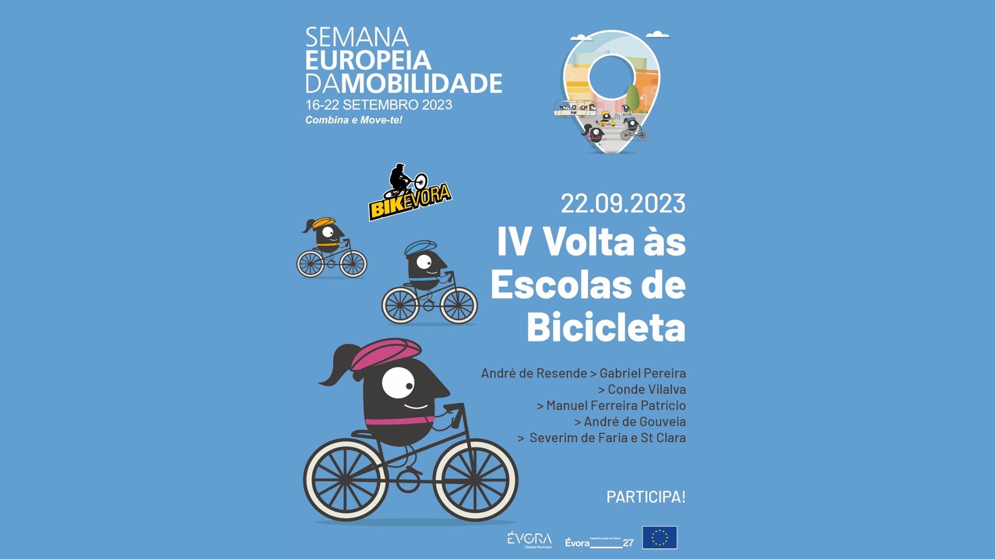 BIKÉVORA | IV VOLTA ÀS ESCOLAS DE BICICLETA