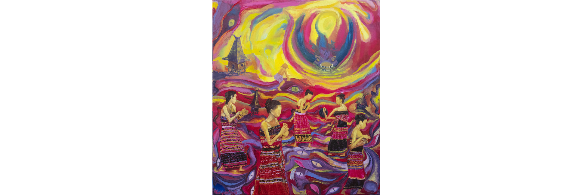 Exposição SAUDADE OU ET L’OR DE LEUR CORPS