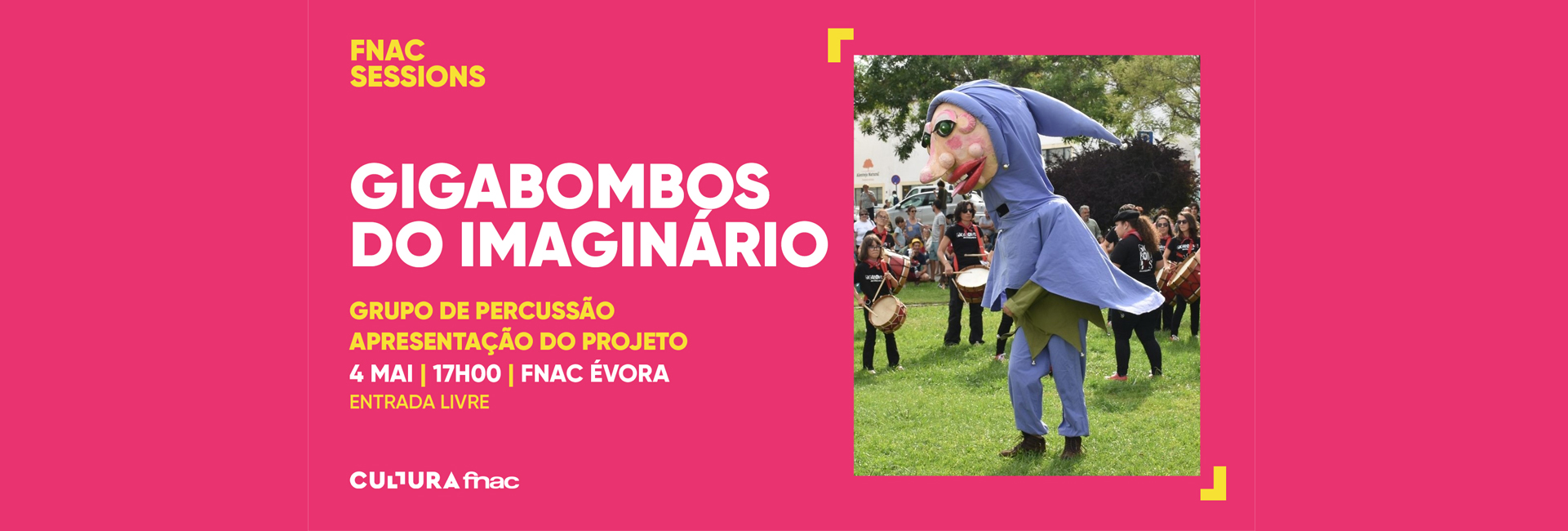 Grupo de Percussão Gigabombos do Imaginário | Apresentação do projeto