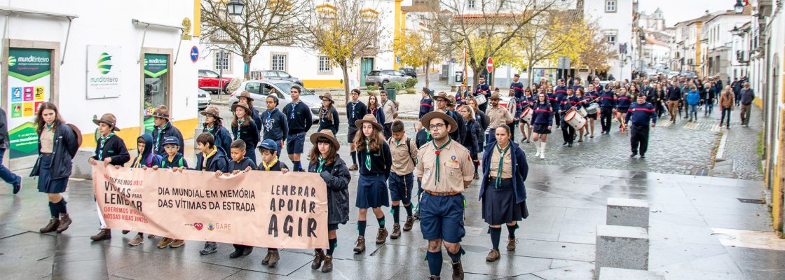 DIA MUNDIAL EM MEMÓRIA DAS VÍTIMAS DA ESTRADA ASSINALADO EM ÉVORA