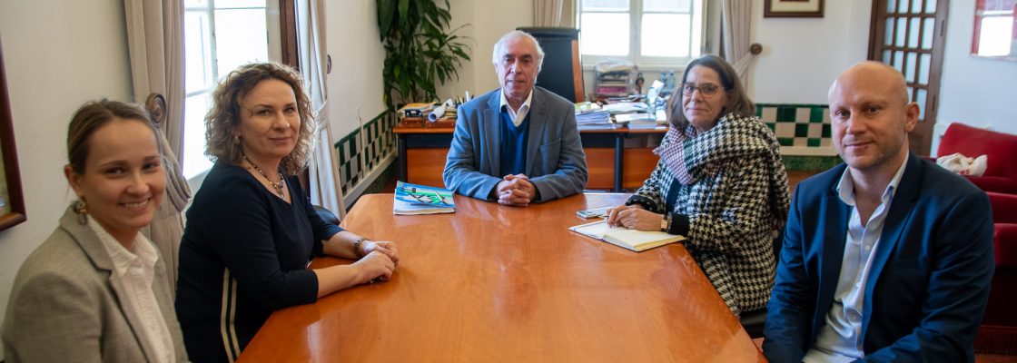 DELEGAÇÃO DO MINISTÉRIO DA CULTURA DA POLÓNIA RECEBIDA NA CÂMARA MUNICIPAL DE ÉVORA