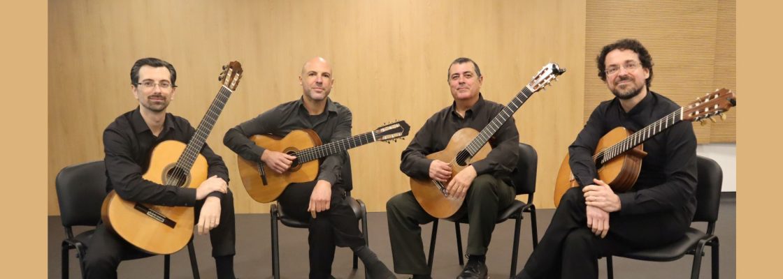 Arquivado: SONS NO SALÃO: Volta ao Mundo em 80 Imagens Quarteto de Guitarras Canticum