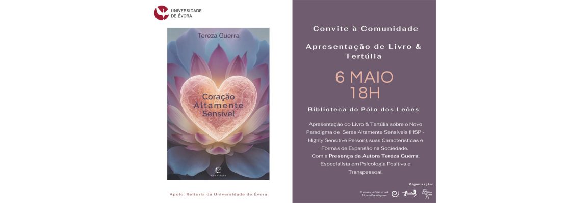 Apresentação do Livro “Coração Altamente Sensível” com a presença da autora Ter...