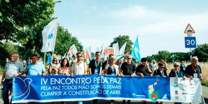 IV ENCONTRO PELA PAZ     Município de Évora presente enquanto membro da comissão organizadora e líder Nacional da organização “Mayors for Peace”