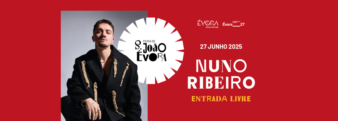 Arquivado: NUNO RIBEIRO | Feira de S. João’ 25 – Entrada Gratuita