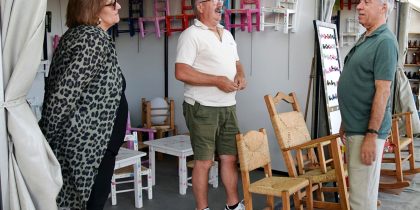 Visita aos stands do Artesanato na Feira de S. João