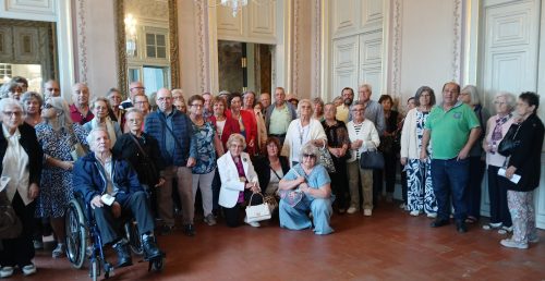 Utentes do Centro de Convívio da CME conheceram o Palácio de Queluz