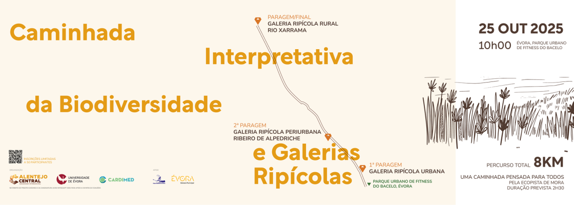 Caminhada Interpretativa da Biodiversidade e Galerias Ripícolas