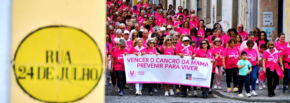 Évora realizou caminhada de sensibilização contra o cancro da mama