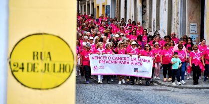 Évora realizou caminhada de sensibilização contra o cancro da mama
