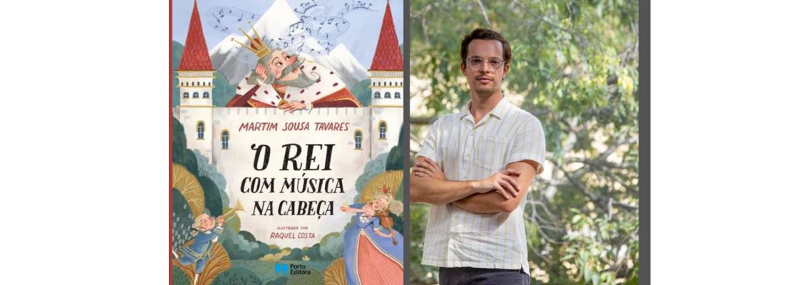 Apresentação do livro infantil “O Rei com Música na Cabeça”, pelo autor Martim So...