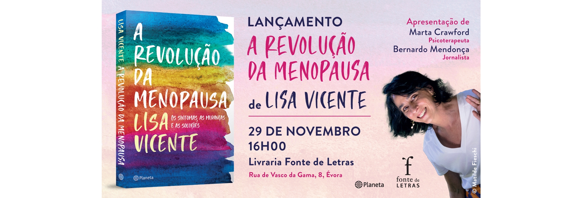 Apresentação do livro “A Revolução da Menopausa Os sintomas, as mudanças e as soluções”