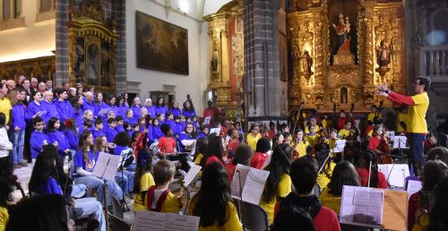 Orquestra Geração Évora Planícies deu concerto solidário de Natal na Igreja de São Francisco