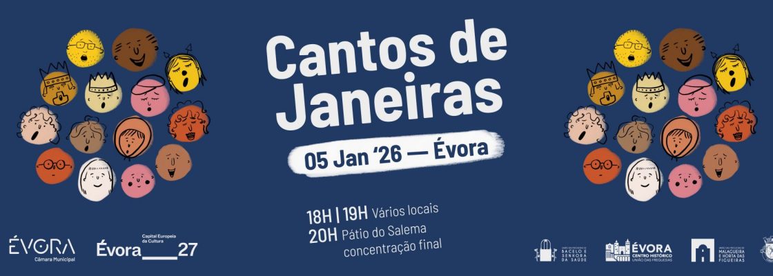 (Português) ÉVORA CANTA AS JANEIRAS COM 18 GRUPOS CORAIS E INSTRUMENTAIS
