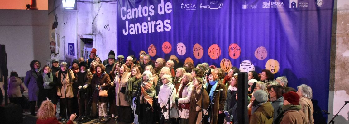 Cantos de Janeiras ouviram-se em Évora