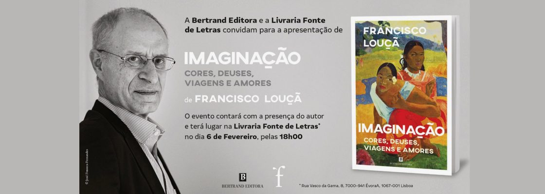 Apresentação do livro “Imaginação – Cores, Deuses, Viagens e Amores”, de Fr...