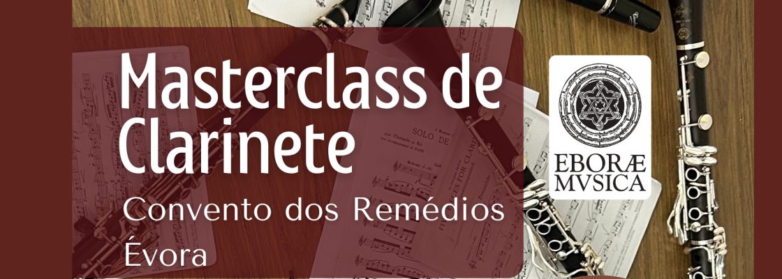 (Português) Masterclass de Clarinete com Luis Gomes