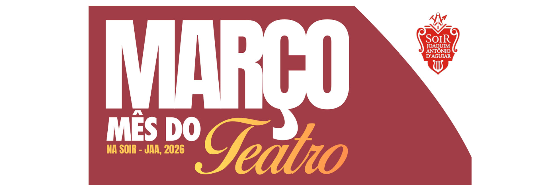 Março – Mês do Teatro