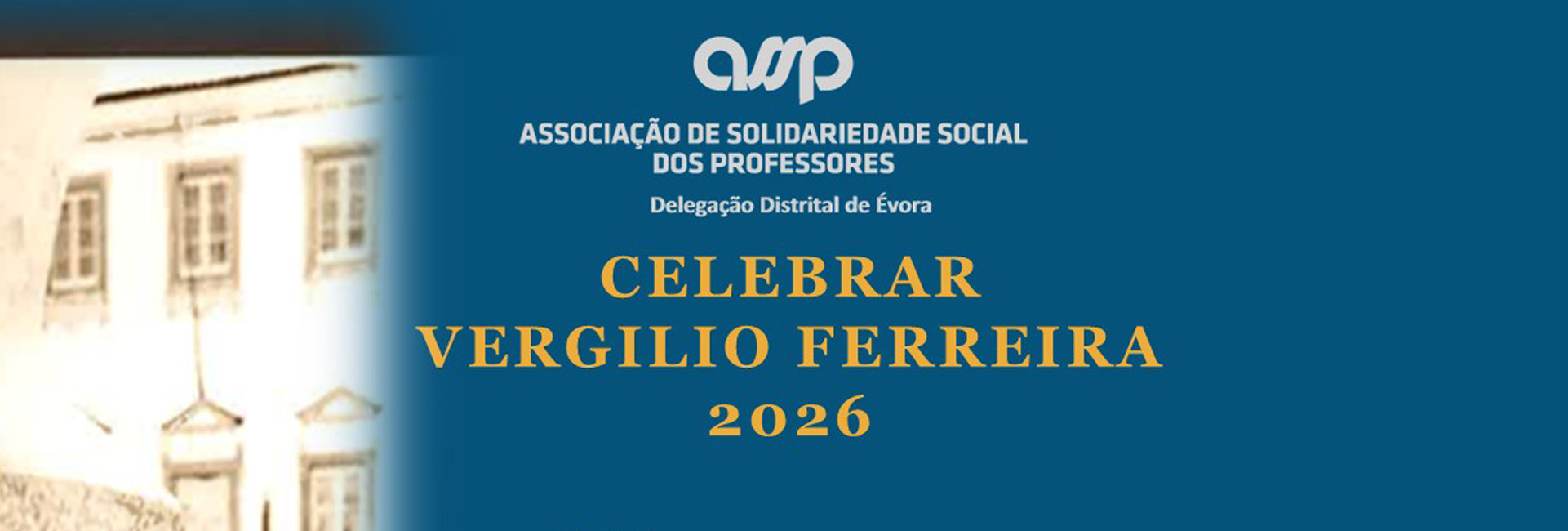 Celebrar Vergilio Ferreira 2026