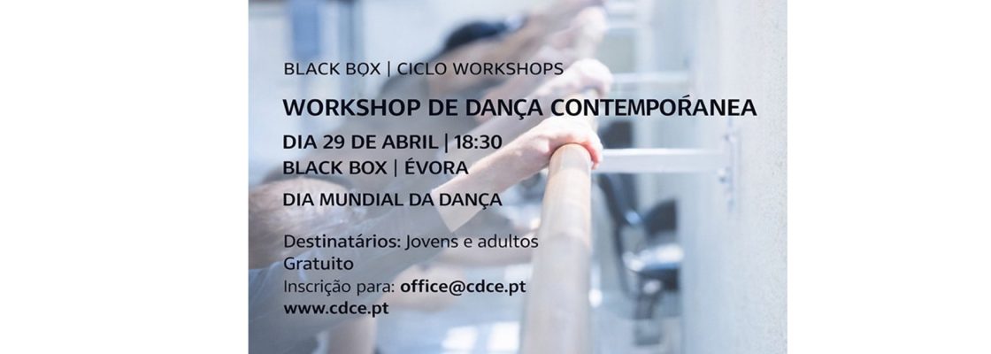 (Português) Workshop de dança contemporânea para comemorar o Dia Mundial da Dança