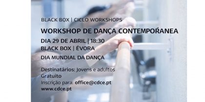 (Português) Workshop de dança contemporânea para comemorar o Dia Mundial da Dança