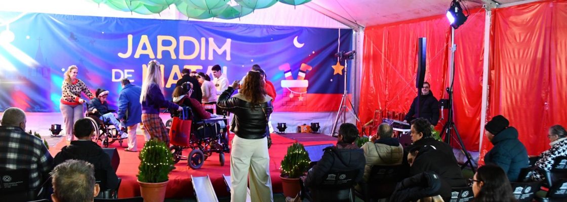 Utentes da Cercidiana levam alegria ao Jardim de Natal com “Ritmos do Coração”