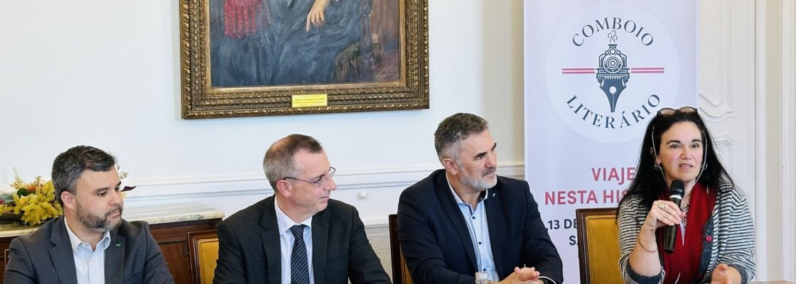 Comboio Literário liga Lisboa a Évora numa viagem que celebra a literatura e o território